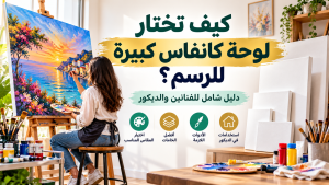 اختيار لوحة كانفاس كبيرة للرسم.png