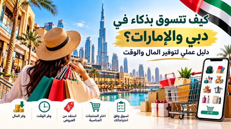 كيف تتسوق بذكاء في دبي والإمارات؟ دليل عملي لتوفير المال والوقت