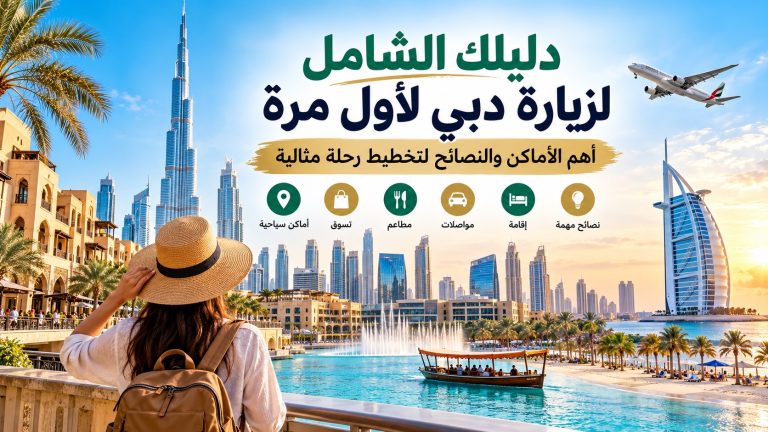 دليلك الشامل لزيارة دبي لأول مرة: أهم الأماكن والنصائح لتخطيط رحلة مثالية